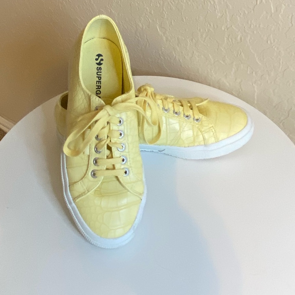 SuperGa Yellow Sneakers